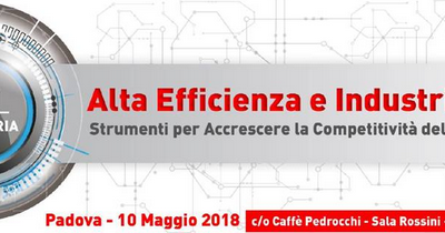 EGO partecipa all’evento “Alta Efficienza e Industria 4.0” a Padova